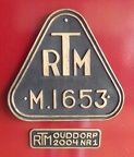 RTM V M1653 Schild
