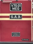 SAB V V70s Schild