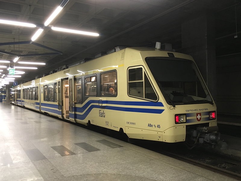 ABe 4/8 45 Vallemaggia
Vevey/ABB/Bombardier, *1993/2011 • ABe 4/8 • 1000 mm
'Centovalli-Express'
ex ABe 4/6 55
Locarno FART FART_ABe48_45_Locarno2.jpg