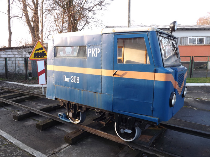 Dm-308
Poznan, *1950 • 1000 mm
ex PKP
Museum Gryfice Mus-Gryf_V-Drais_Dm-308.jpeg