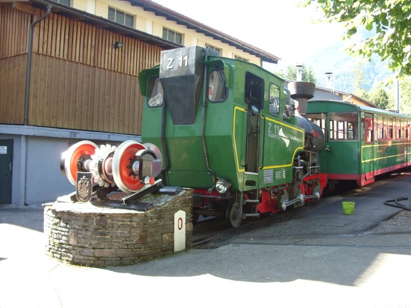 Z 11
SLM, *1992 • H 2/3 • B1 h2t • 1000 mm, Z: Abt
ex ÖBB 999.201
St. Wolfgang SKGB_Dampf_Z11_gn_StWolfg.jpg