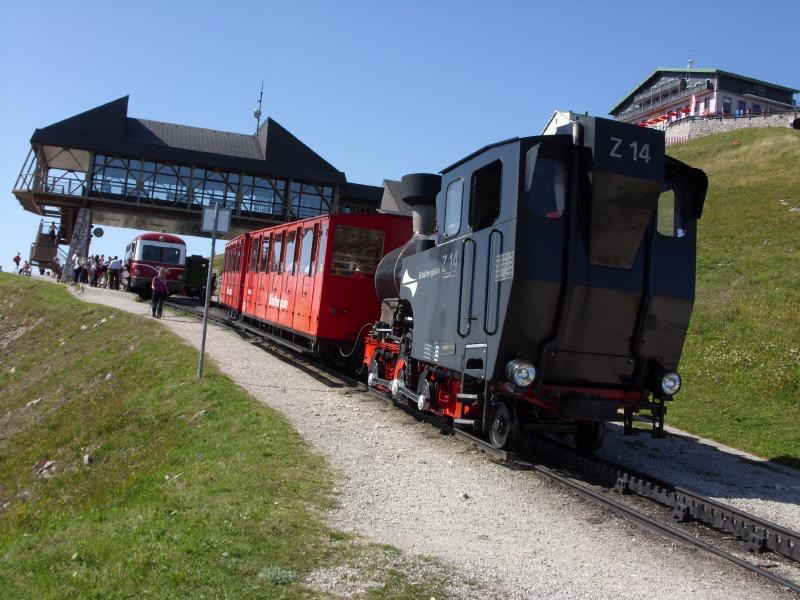 Z 14
SLM, *1995 • H 2/3 • B1 h2t • 1000 mm, Z: Abt
ex ÖBB 999.204
Schafbergspitze SKGB_Dampf_Z14_sz_Schafbg.jpg