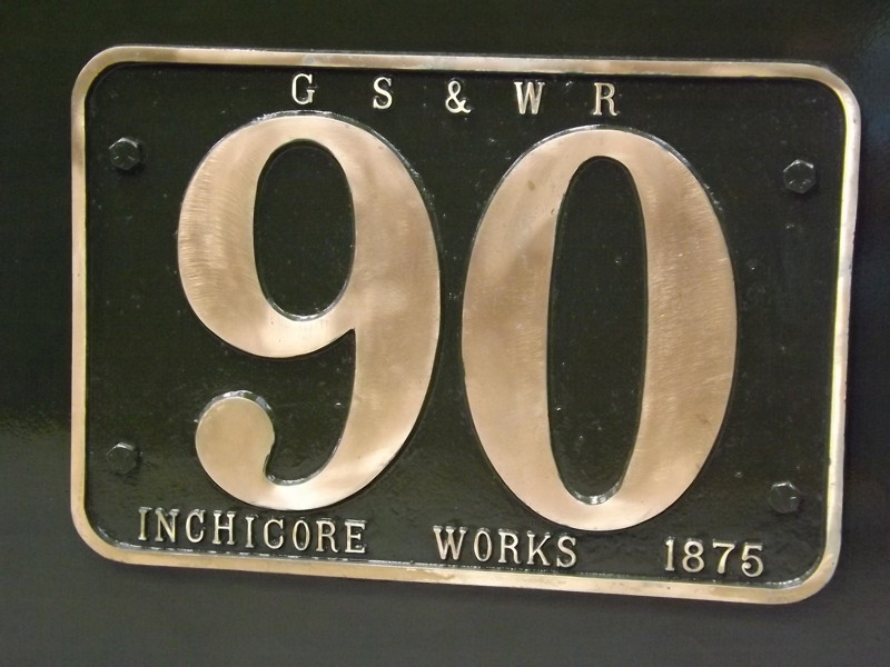 90
Inchicore Works, *1875 • GS&WR Class 90 • 0-6-0T • 1600 mm
ex GS & WR - Great Southern and Western Railway DCDR_D_GSWR-060T-90_Schild.jpg