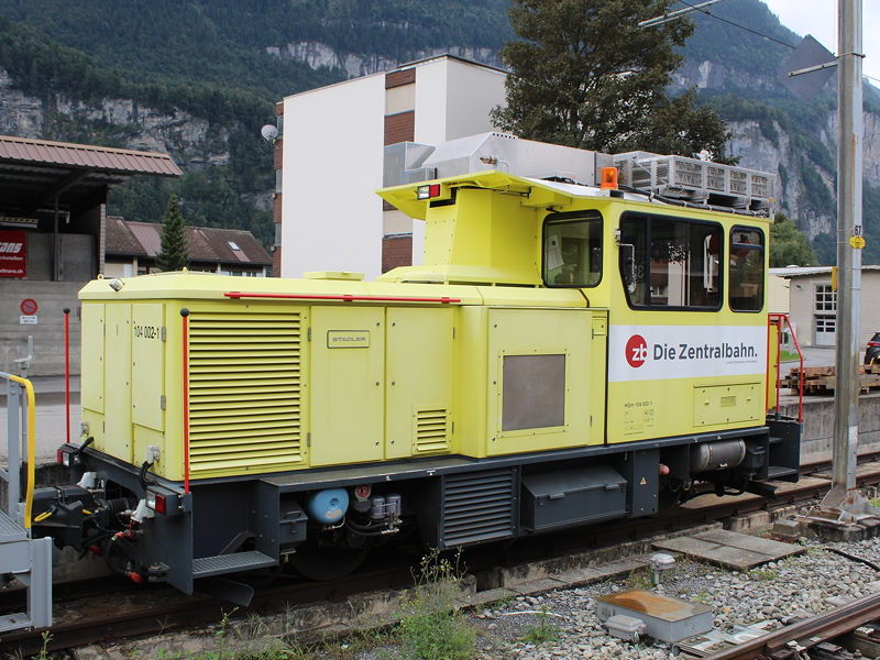 HGm 104 002-1
Stadler Rail, *2010 • B-de • 1000 mm, Z: Riggenbach
Meiringen zb_HGm104002-1_Meiringen0919.jpg