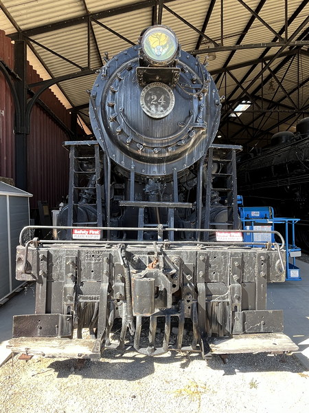 24
ALCo, *1910 • LS&I Class SC-4 • 2-8-0 'Consolidation'
ex LS&I - Lake Superior and Ishpeming Railroad
National Railroad Museum, Green Bay (Wisconsin) NRM_24b_LS+I_2-8-0.JPG